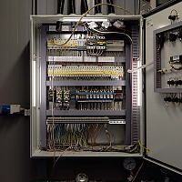 Шкаф в составе системы автоматики и управления