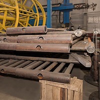 Элементы битумного подогревателя для реконструкции мазутного хранилища